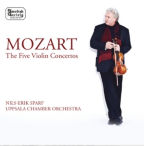 Nils-Erik Sparf Uppsala Chamber Or - The Five Violine Consertos i gruppen CD hos Bengans Skivbutik AB (1006204)