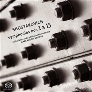 Shostakovich Dmitry - Symphonies 1&15 (Sacd) i gruppen Musikk / SACD / Klassisk hos Bengans Skivbutik AB (1006282)
