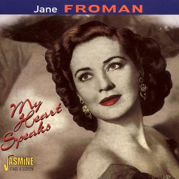 Jane Froman - My Heart Speaks i gruppen CD / Toppselgere hos Bengans Skivbutik AB (1008108)