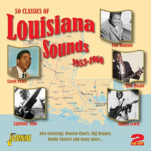 V/A - 50 Classics Of Louisiana Sounds 1953-1960 i gruppen CD / Toppselgere hos Bengans Skivbutik AB (1008154)