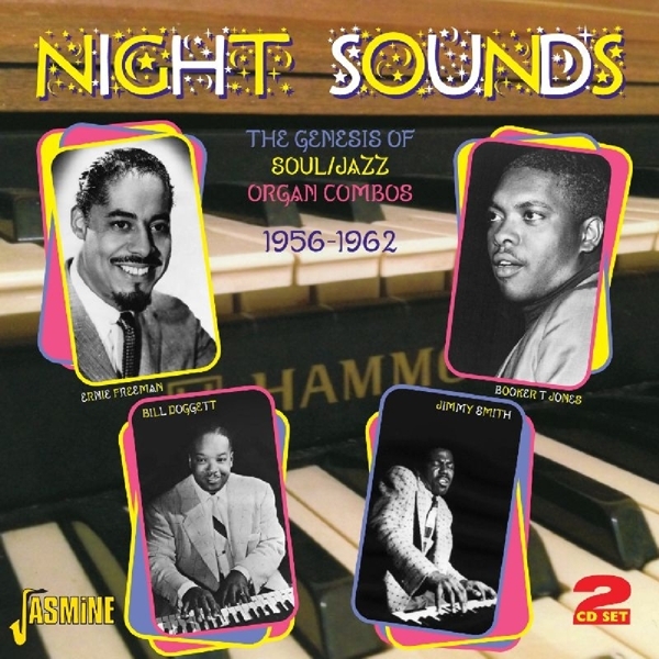 Various - Night Sounds. Genesis Fo Soul/Jazz Organ Combos i gruppen CD / Toppselgere hos Bengans Skivbutik AB (1008220)