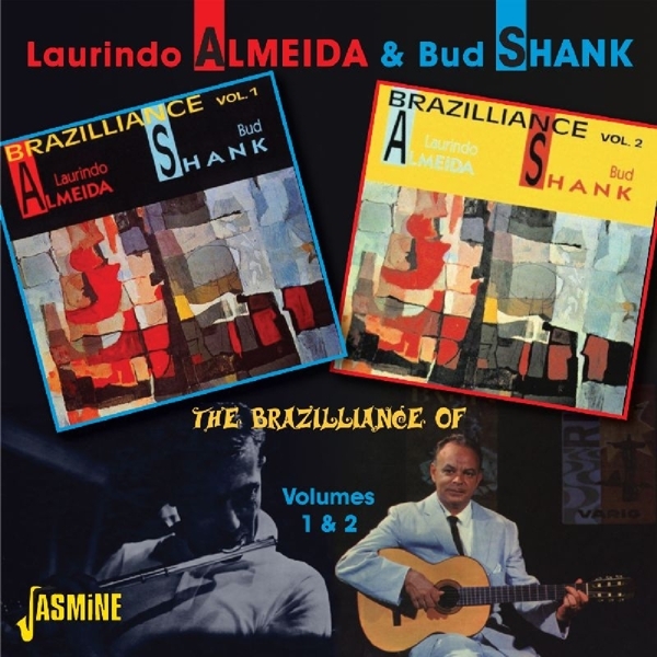 Laurindo & Bud Shank Almeida - Brazilliance Of Vol.1&2 i gruppen CD / Toppselgere hos Bengans Skivbutik AB (1008252)