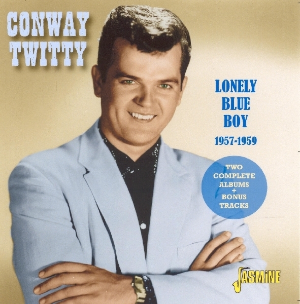 Conway Twitty - Lonely Blue Boy/ 1957-1959. Two Complete Albums + Bonus Tracks i gruppen CD / Toppselgere hos Bengans Skivbutik AB (1008490)