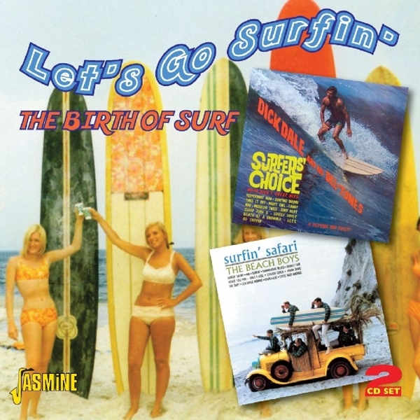 V/A - Let's Go Surfin'- Birth Of Surf i gruppen CD / Toppselgere hos Bengans Skivbutik AB (1008661)
