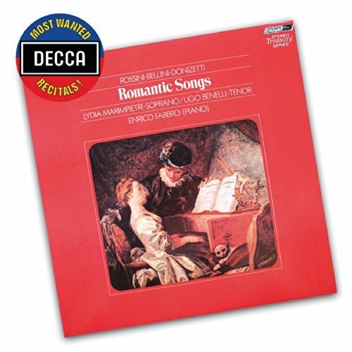 Rossini/ Bellini/ Donizetti - Romantic Songs i gruppen CD / Klassisk hos Bengans Skivbutik AB (1019453)