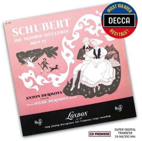 Schubert - Die Schöne Müllerin i gruppen CD / Klassisk hos Bengans Skivbutik AB (1021417)