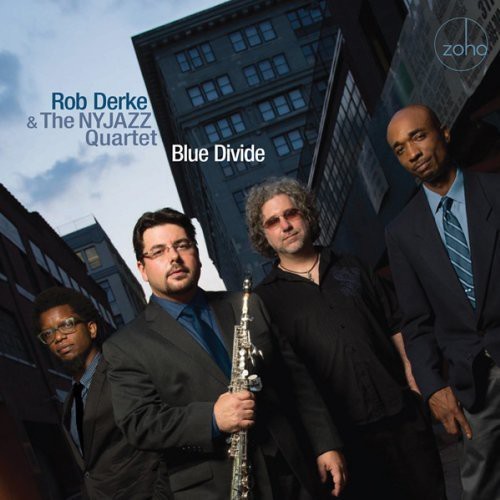 Derke Rob & The Ny Jazz Quartet - Blue Divide With Aruan Ortiz & Carl i gruppen CD / Toppselgere hos Bengans Skivbutik AB (1026318)