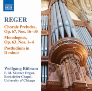 Reger - Organ Works Vol 15 i gruppen CD hos Bengans Skivbutik AB (1027293)