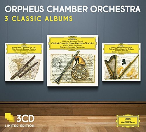 Orpheus Chamber Orchestra - Three Classic Albums i gruppen CD / Klassisk hos Bengans Skivbutik AB (1033923)