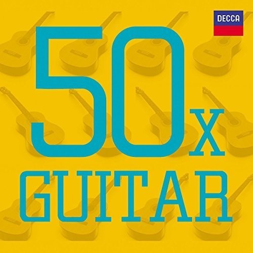 Blandade Artister - 50 X Guitar (3Cd) i gruppen CD / Klassisk hos Bengans Skivbutik AB (1039266)