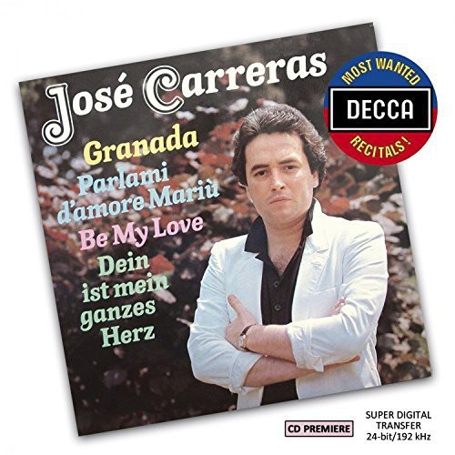 Carreras José - Granada i gruppen CD / Klassisk hos Bengans Skivbutik AB (1055025)