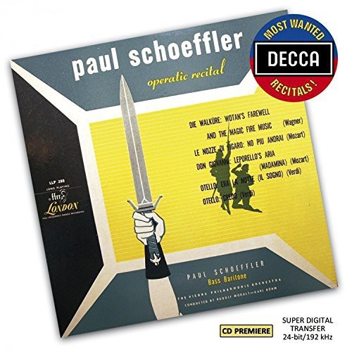 Schöffler Paul - Operatic Recital i gruppen CD / Klassisk hos Bengans Skivbutik AB (1055046)