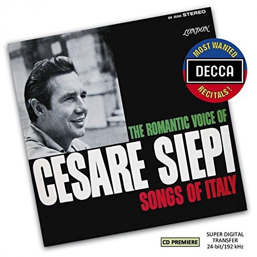 Siepi Cesare - Voice Of C Siepi - Songs Of Italy i gruppen CD / Klassisk hos Bengans Skivbutik AB (1055047)