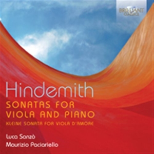 Hindemith - Sonatas For Viola And Piano i gruppen CD / Klassisk hos Bengans Skivbutik AB (1058011)