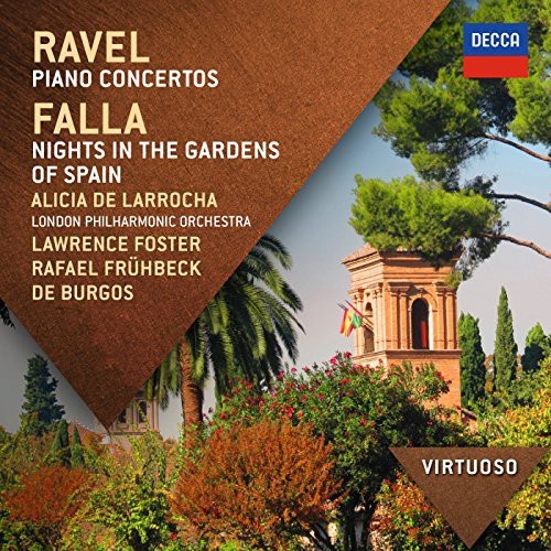 Ravel/Falla - Pianokonserter & Nätter I Spanska.. i gruppen CD / Klassisk hos Bengans Skivbutik AB (1058105)