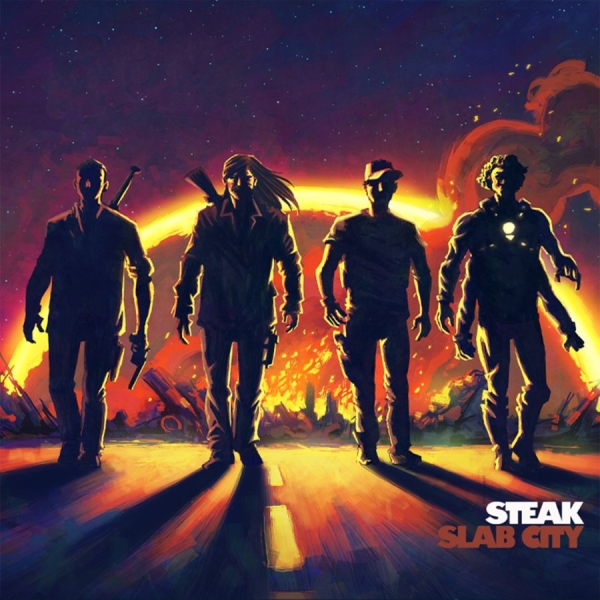 Steak - Slab City - Ltd.Ed. i gruppen CD / Toppselgere hos Bengans Skivbutik AB (1088548)