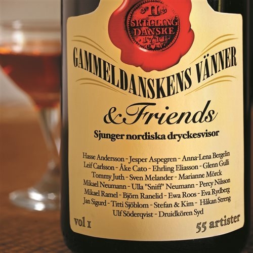 Div Artister - Gammeldanskens Vänner & Friends i gruppen CD hos Bengans Skivbutik AB (1089504)