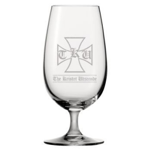 Kristet Utseende - Öl Glas Tku Logo i gruppen MERCH hos Bengans Skivbutik AB (1096398)