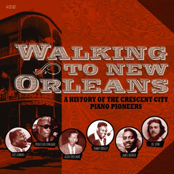 Various Artists - Walking To New OrleansCrescent Cit i gruppen CD / Toppselgere hos Bengans Skivbutik AB (1100003)