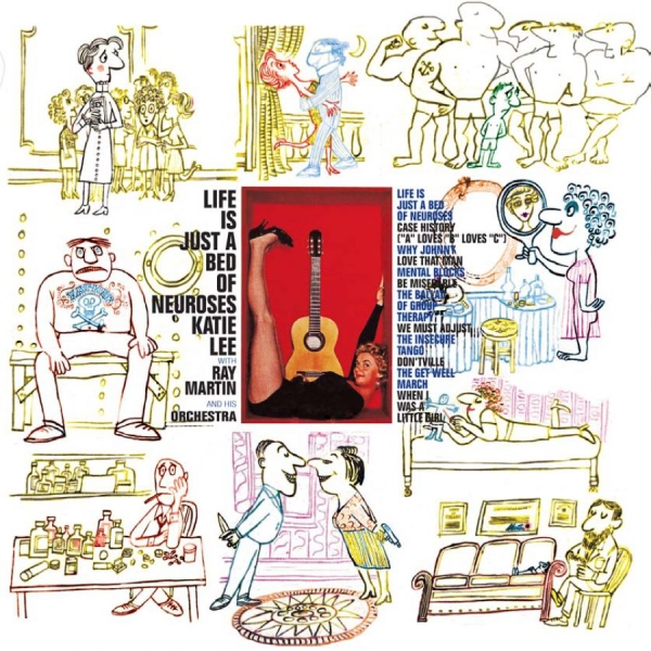 Lee Katie - Life Is Just A Bed Of Neuroses i gruppen CD / Pop hos Bengans Skivbutik AB (1101889)