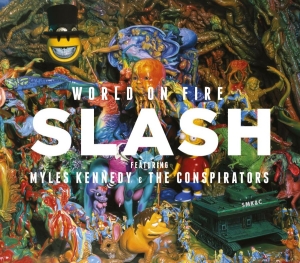 Slash - World On Fire i gruppen Minishops / Slash hos Bengans Skivbutik AB (1104001)