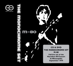 Monochrome Set - M-80 (Cd+Dvd) i gruppen CD hos Bengans Skivbutik AB (1127958)
