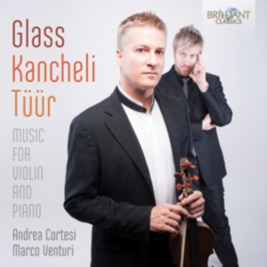 Glass / Kancheli / Tuur - Music For Violin And Piano i gruppen CD hos Bengans Skivbutik AB (1148213)