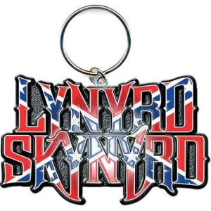 Lynyrd Skynyrd - Keychain: Flag Logo i gruppen Minishops / Lynyrd Skynyrd hos Bengans Skivbutik AB (115739)