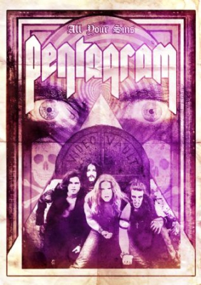 Pentagram - All Your SinsVideo Vaults i gruppen Minishops / Pentagram hos Bengans Skivbutik AB (1191487)