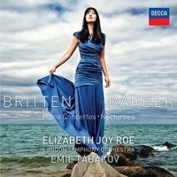 Joy Roe Elizabeth Piano - Britten & Barber - Pianokonserter i gruppen CD hos Bengans Skivbutik AB (1224871)