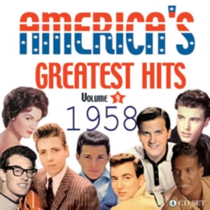 Various Artists - America's Greatest Hits 1958 i gruppen Annet /  hos Bengans Skivbutik AB (1266619)