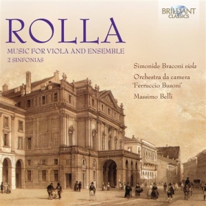 Rolla Alessandro - Music For Viola And Ensemble i gruppen CD hos Bengans Skivbutik AB (1271779)