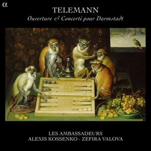 Telemann G. P. - Ouverture & Concerti For Darmstadt i gruppen CD hos Bengans Skivbutik AB (1273061)