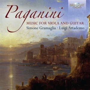 Paganini Niccolo - Music For Viola And Guitar i gruppen CD / Klassisk hos Bengans Skivbutik AB (1274420)