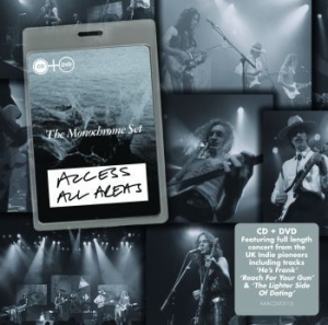 Monochrome Set - Access All Areas - Live (Cd+Dvd) i gruppen CD / Pop-Rock hos Bengans Skivbutik AB (1275667)