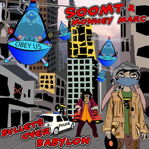 Soom T & Monkey Marc - Bullets Over Babylon i gruppen CD / Hip Hop hos Bengans Skivbutik AB (1278029)