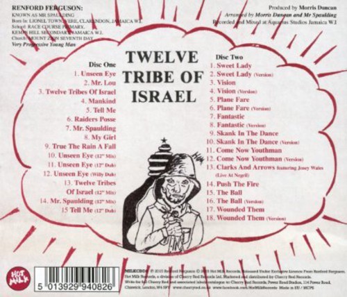 Mr Spaulding - Twelve Tribe Of Israel: Anthology i gruppen CD / Reggae hos Bengans Skivbutik AB (1288716)