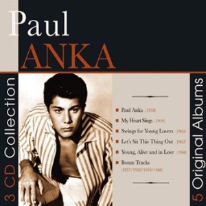 Paul Anka - 5 Original Albums i gruppen CD hos Bengans Skivbutik AB (1297289)