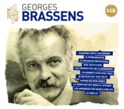 Brassens Georges - All You Need Is i gruppen CD / Pop hos Bengans Skivbutik AB (1310166)