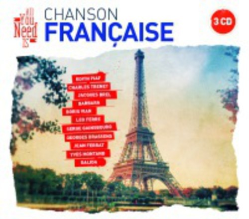 Blandade Artister - French Chansons i gruppen CD / Pop hos Bengans Skivbutik AB (1310171)