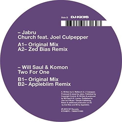Jabru/Will Saul & Komon - Two For One i gruppen VINYL / Dans/Techno hos Bengans Skivbutik AB (1318394)