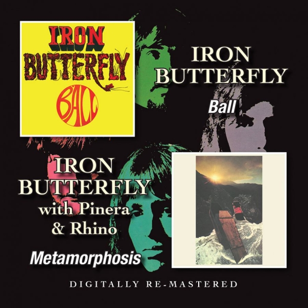 Iron Butterfly - Ball/Metamorphosis i gruppen CD / Pop hos Bengans Skivbutik AB (1398160)