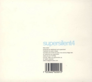 Supersilent - Supersilent 4 i gruppen CD hos Bengans Skivbutik AB (1475314)