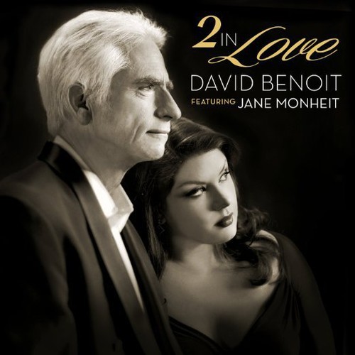 Benoit David & Monheit Jane - 2 In Love i gruppen CD / Jazz/Blues hos Bengans Skivbutik AB (1476783)