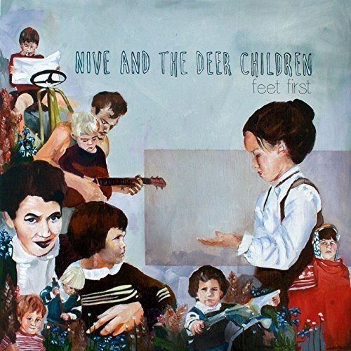 Nielsen Nive And Deer Children - Feet First (Inkl.Cd) i gruppen VINYL / Rock hos Bengans Skivbutik AB (1480400)