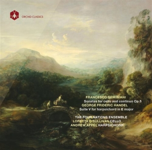 Four Nations Ensemble - Cello Sonatas i gruppen CD hos Bengans Skivbutik AB (1485656)