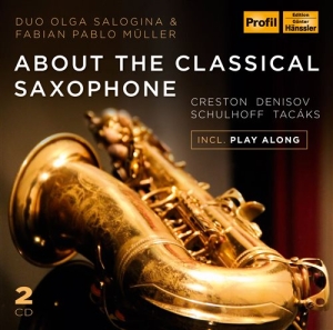 Various Composers - About The Classical Saxophone i gruppen CD hos Bengans Skivbutik AB (1485658)
