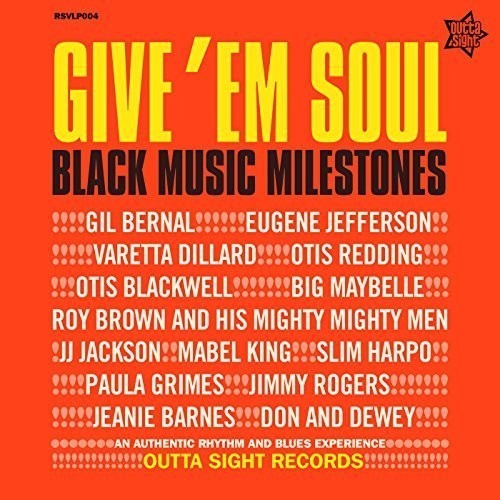 Blandade Artister - Give 'em Soul 1 i gruppen VINYL / RNB, Disco & Soul hos Bengans Skivbutik AB (1511262)