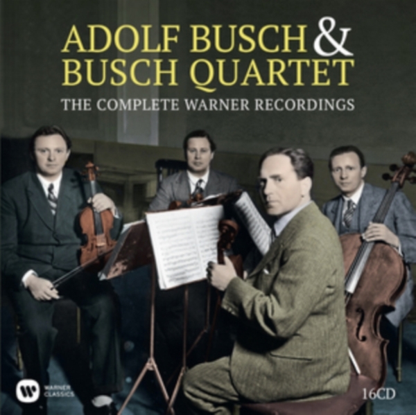 Adolf Busch - Adolf Busch & The Busch Quarte i gruppen CD / Pop hos Bengans Skivbutik AB (1545880)