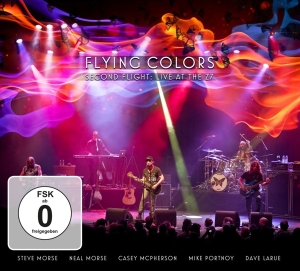 Flying Colors - Second Flight:Live At The Z7 i gruppen CD / Pop-Rock hos Bengans Skivbutik AB (1552376)